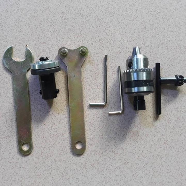 [HCM]combo đầu giữ đĩa cưa và đầu kẹp khoan B10 cho motor 775