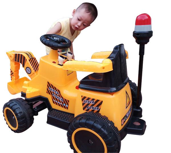 XE CÀN CẨU ĐIỆN CHO BÉ LOẠI TO
