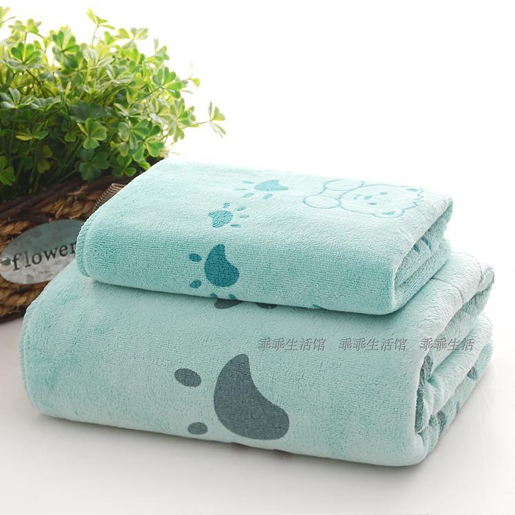 Cặp Vải 100% Cotton Người Lớn Trẻ Em Cho Bé Khăn Mặt Khăn Tắm