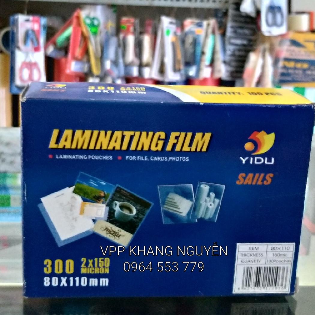 Nhựa Ép Plastic BHYT(8x11cm) - 150Mic - Hộp 100 tờ