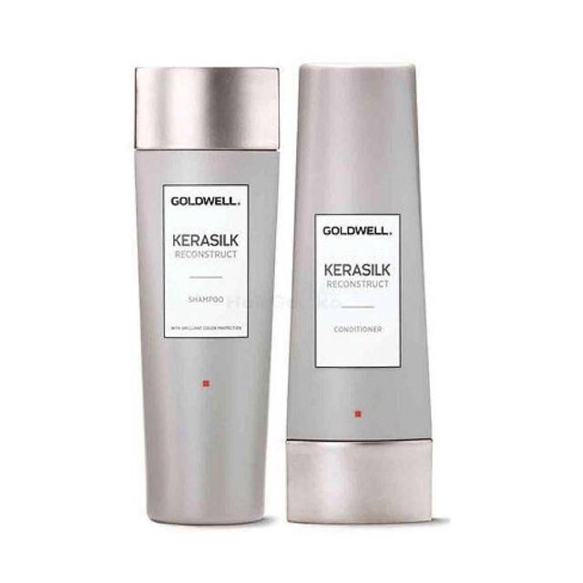 [HCM]Dầu gội xả siêu phục hồi Goldwell Kerasilk Reconstruct 250ml/200ml