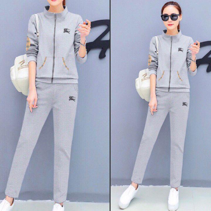 Bộ đồ thu đông thể thao nữ cao cấp Burbery TT227