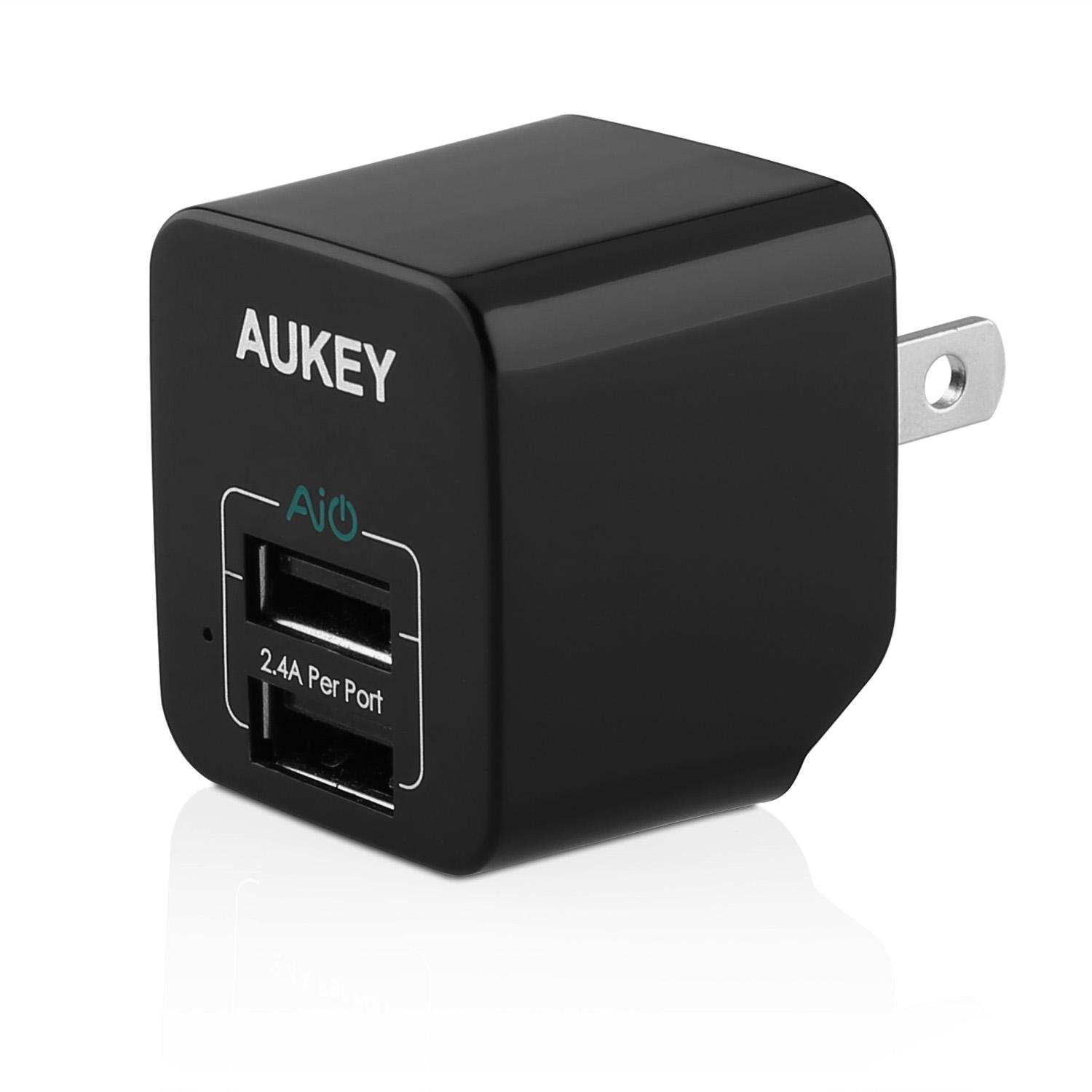 Sạc Aukey PA U32 Dual USB 12W (2.4A