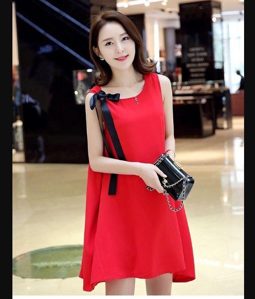 [HCM]DOMITHOITRANG  Đầm bầu váy bầu đầm suông đầm oversize thời trang Hàn Quốc mới