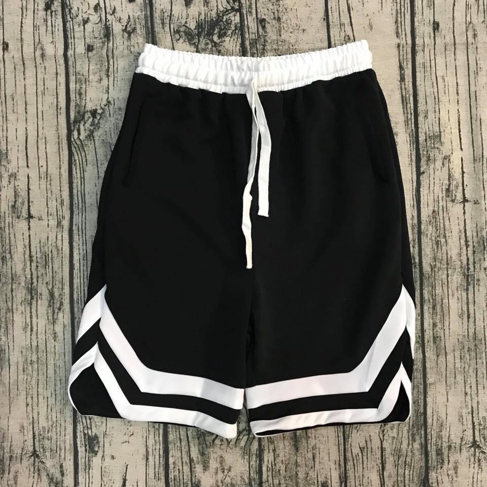 [HCM]Quần short V line đen cho nam nữ
