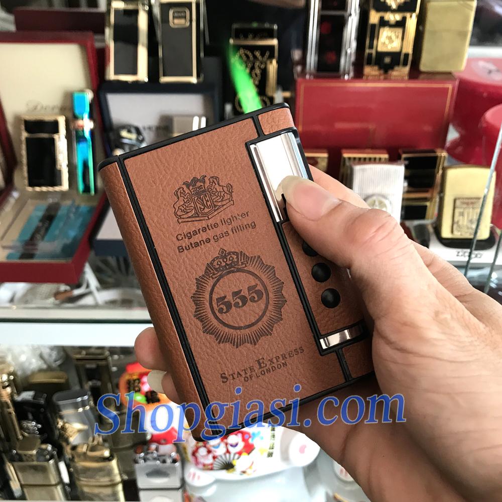 Hộp Đựng Thuốc 555 - Marl Kiêm Bật Lửa ( 10 Điếu )