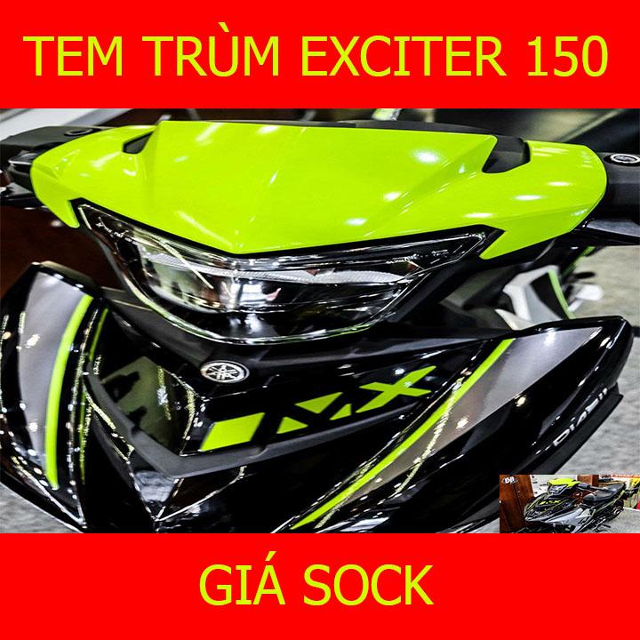 Tem Trùm Xe Exciter 150 Đẹp