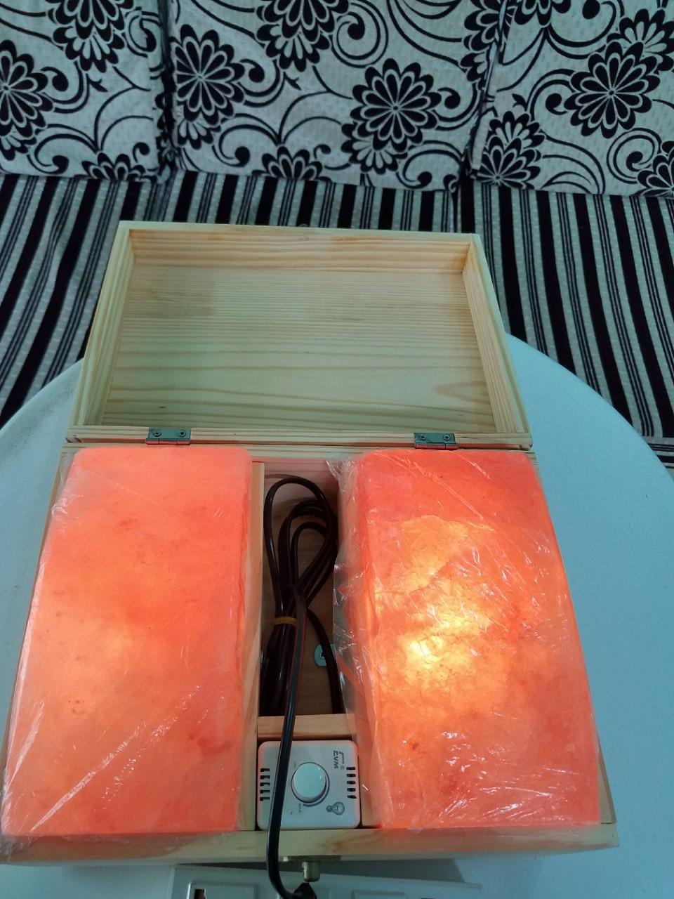 [HCM]Đá muối massage chân 2 viên cong