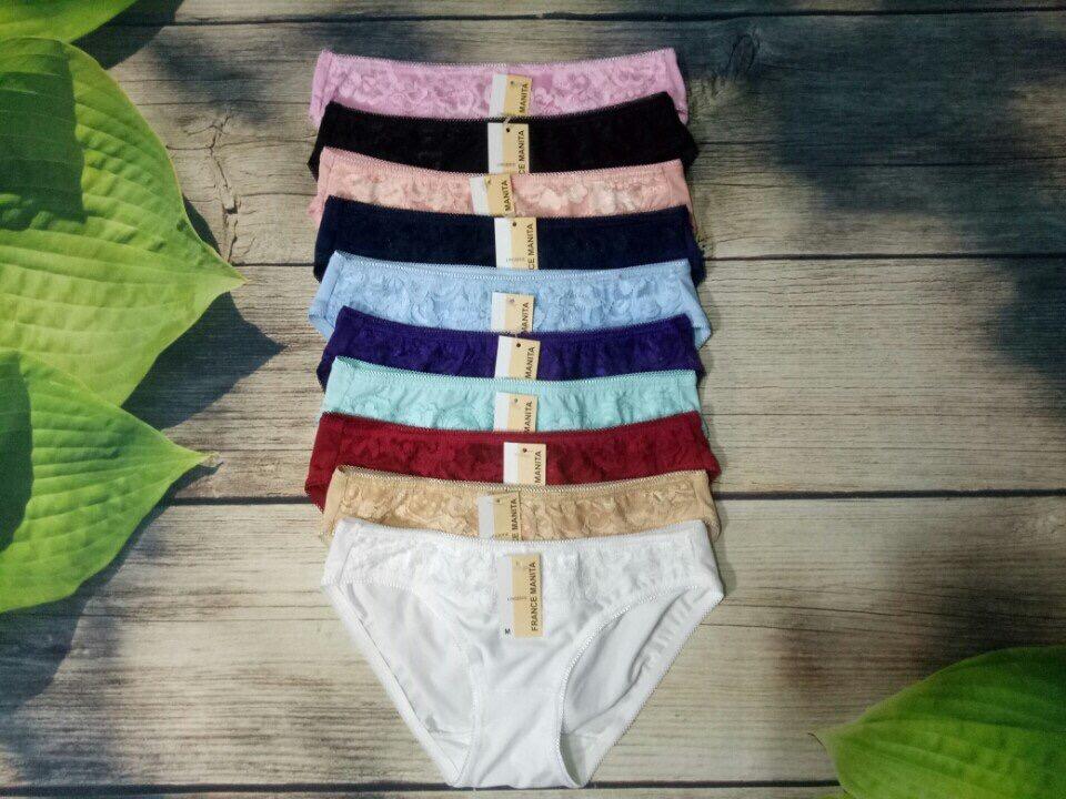 Combo 5 quần lót nữ thun lạnh ren mara 681