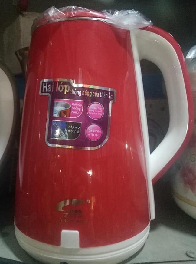 Ấm siêu tốc 2 lớp JIPLAI THAILAND - 2.5L