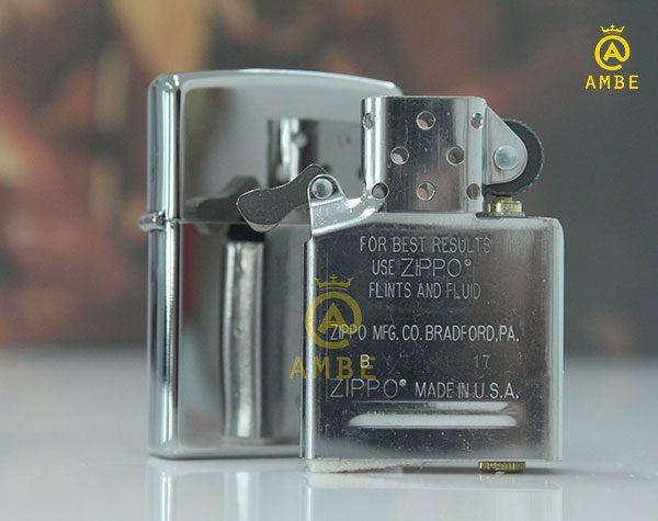 Zippo Mỹ HP Chrome bóng 250