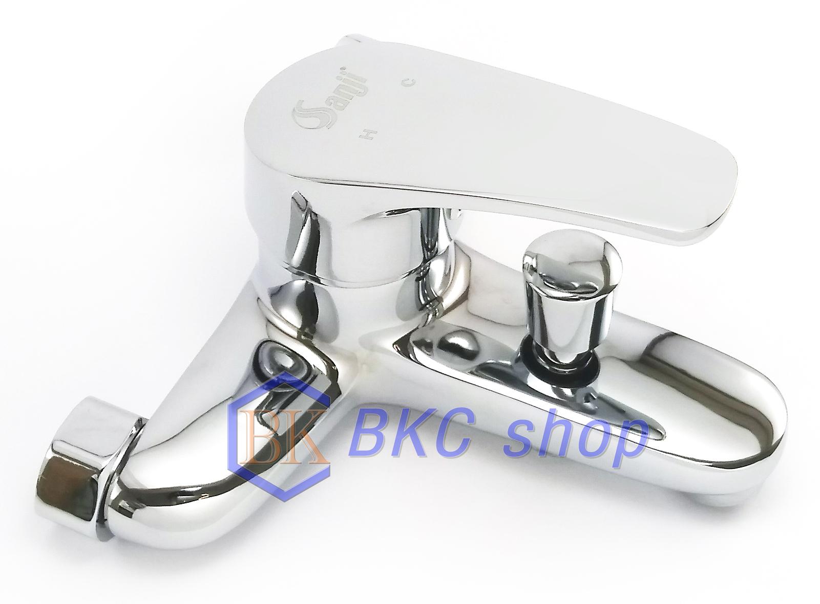 [HCM]Bộ vòi sen nóng lạnh Sanji CSN01 (Bạc)