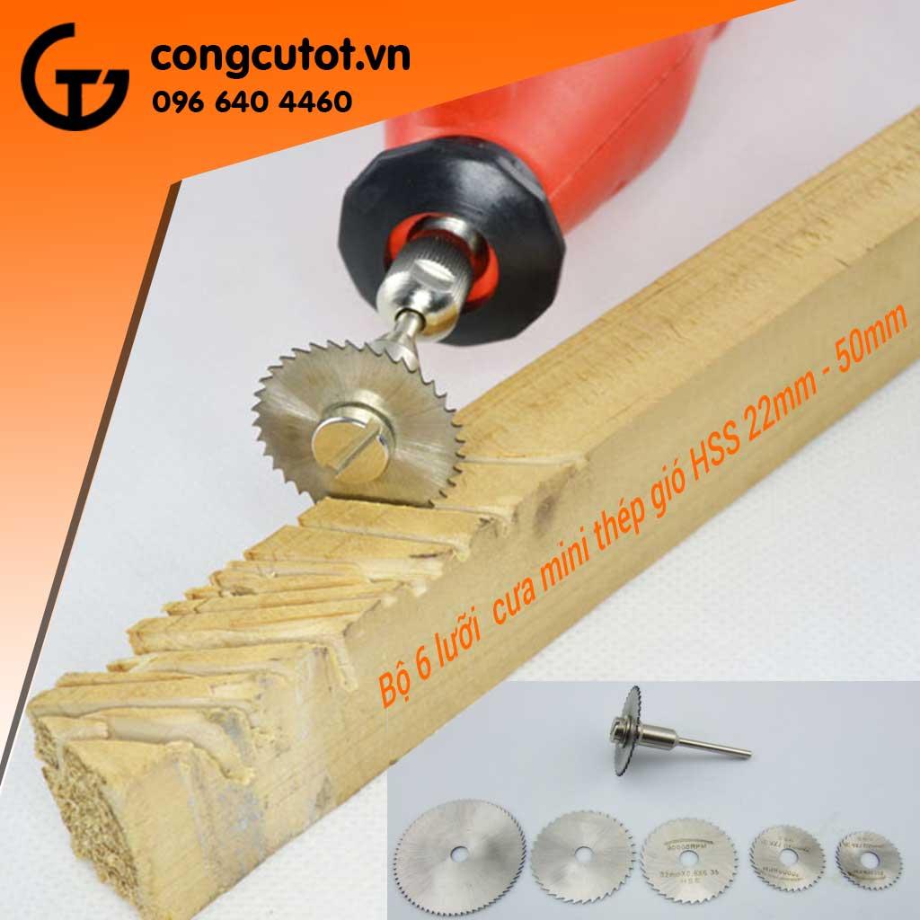Bộ 6 lưỡi cưa mini