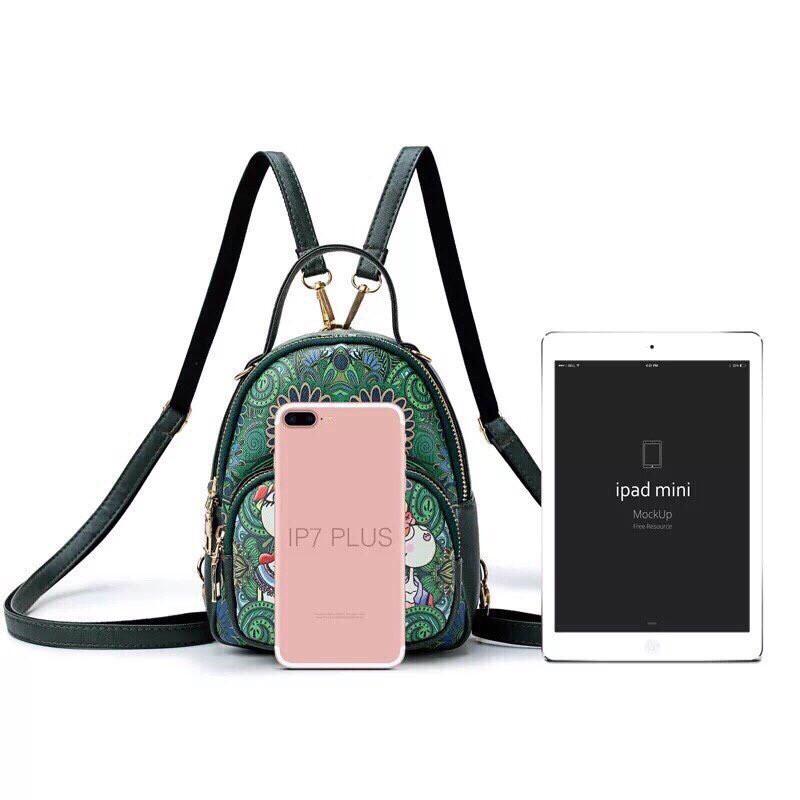 Balo mini cô gái rừng xanh