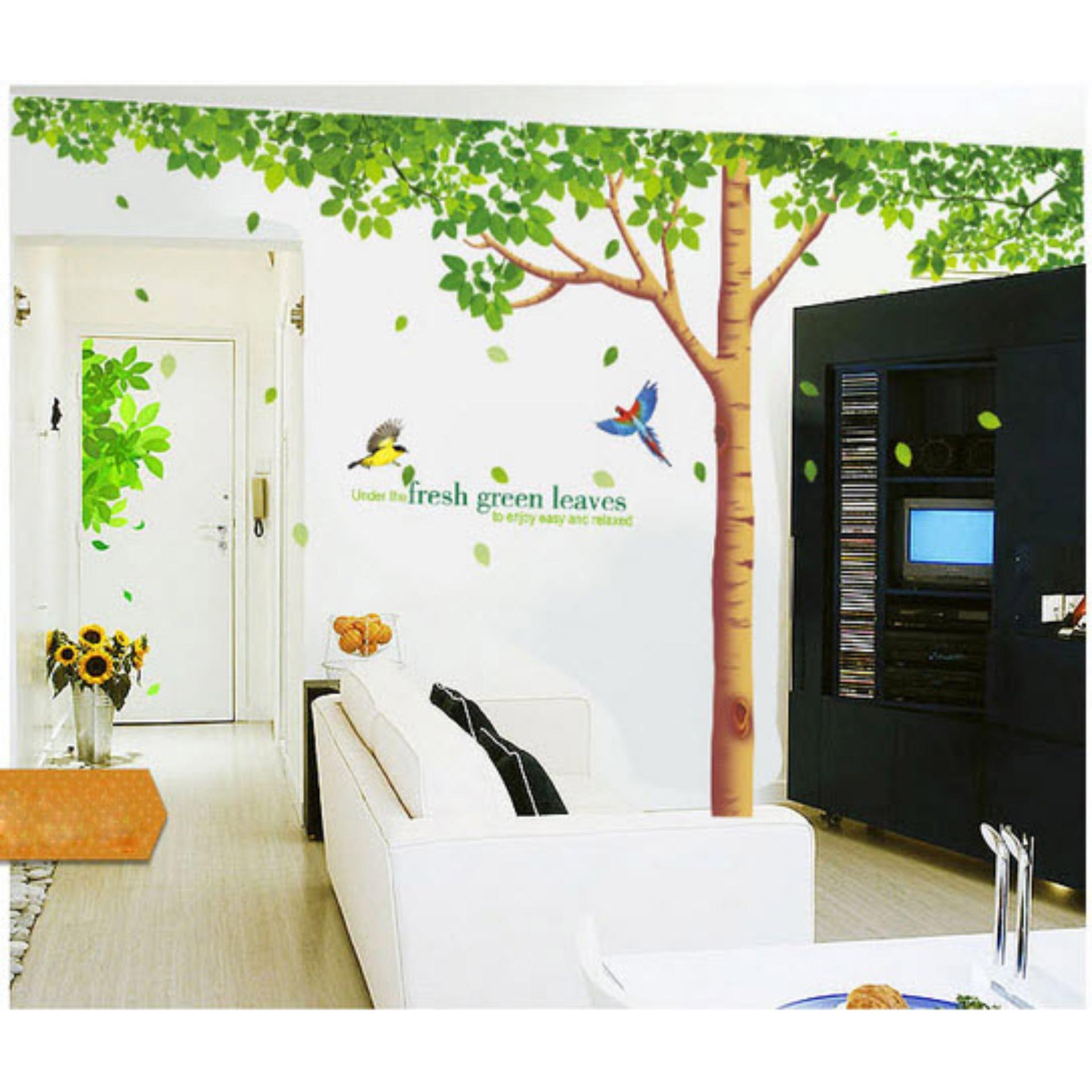 [HCM]Decal dán tường Cây Xanh To