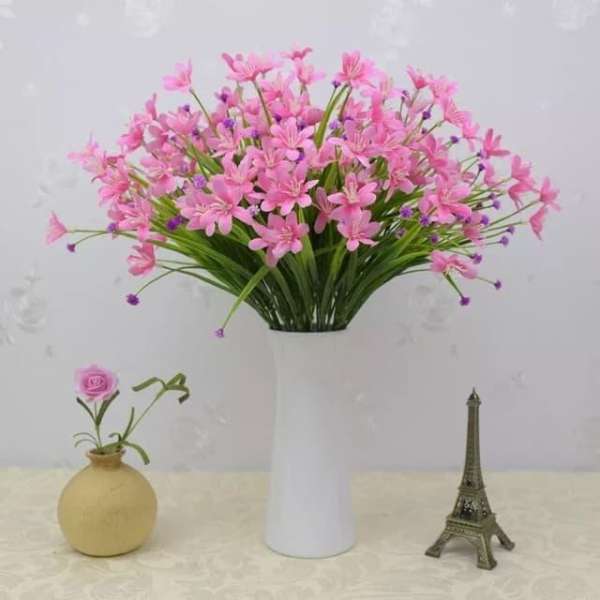 Hoa giả - Cành hoa thủy tiên siêu xinh HTT-35 (1 cành 24-28 bông hoa)