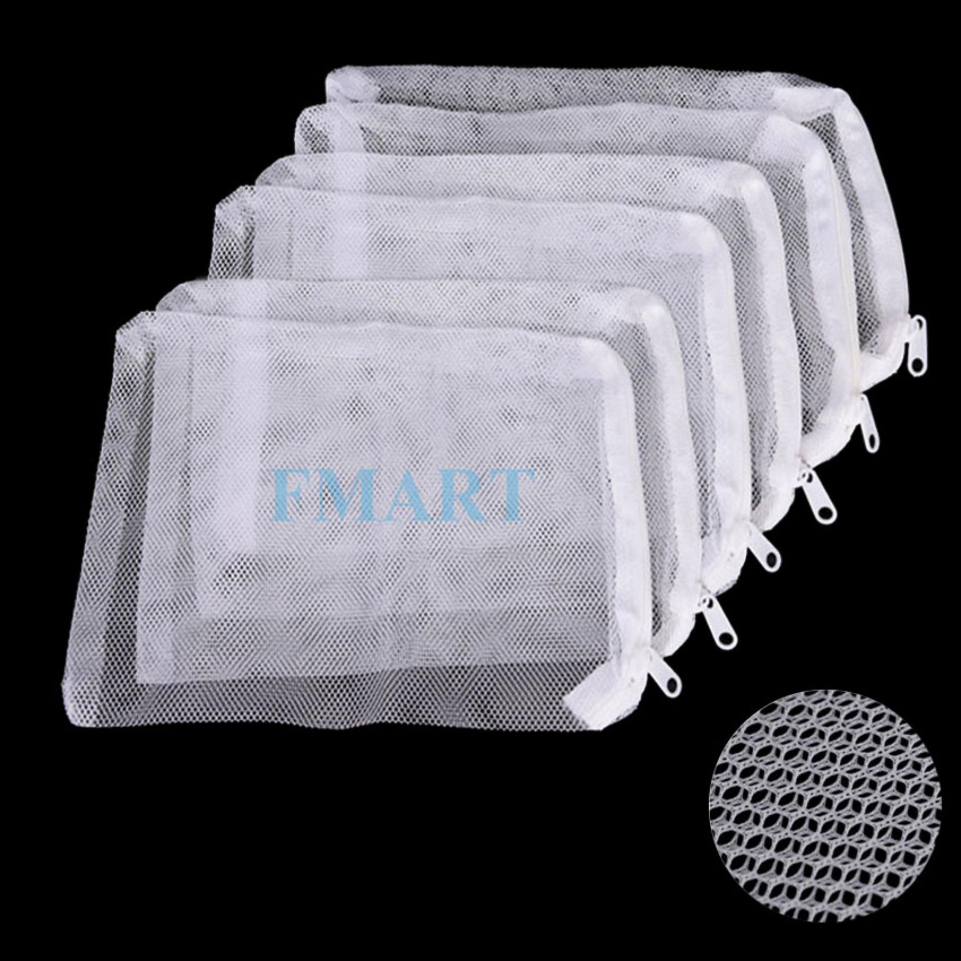 COMBO 6 Túi lưới - Túi đựng vật liệu lọc FMART dùng trong hệ thống lọc bể cá, hồ cá koi, máy lọc bể cá