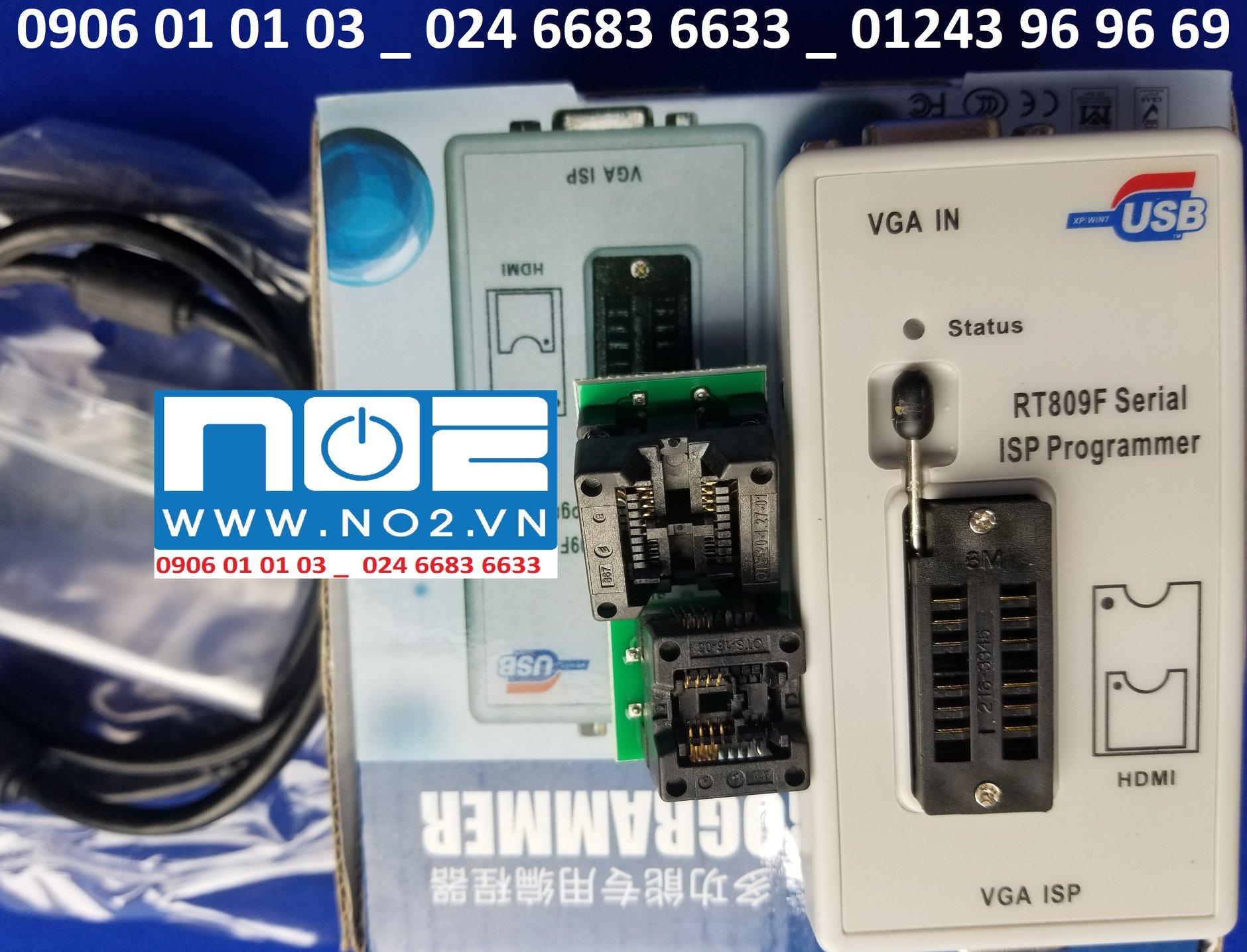 Máy chép ROM  PRO RT809F 1150k ĐÃ CÓ ĐẾ 8 TO 8 NHỎ