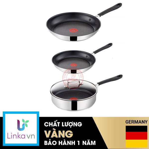 Set 3 chảo thượng hạng Tefal Jamie Oliver Titanium