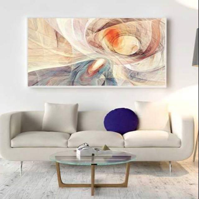 [HCM]Tranh canvas trừu tượng 60x120