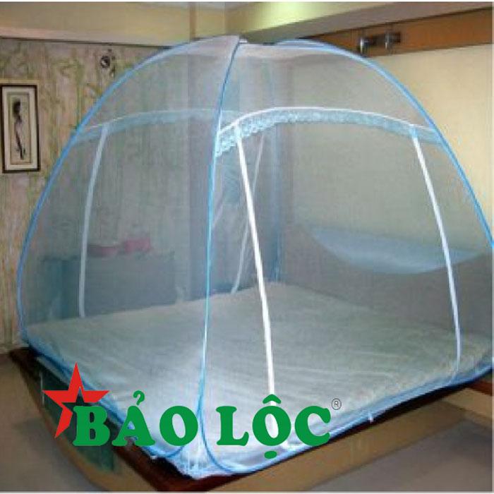 Mùng Tự Bung Bảo Lộc Cao Cấp 2m2 có 2 cửa Bảo Lộc