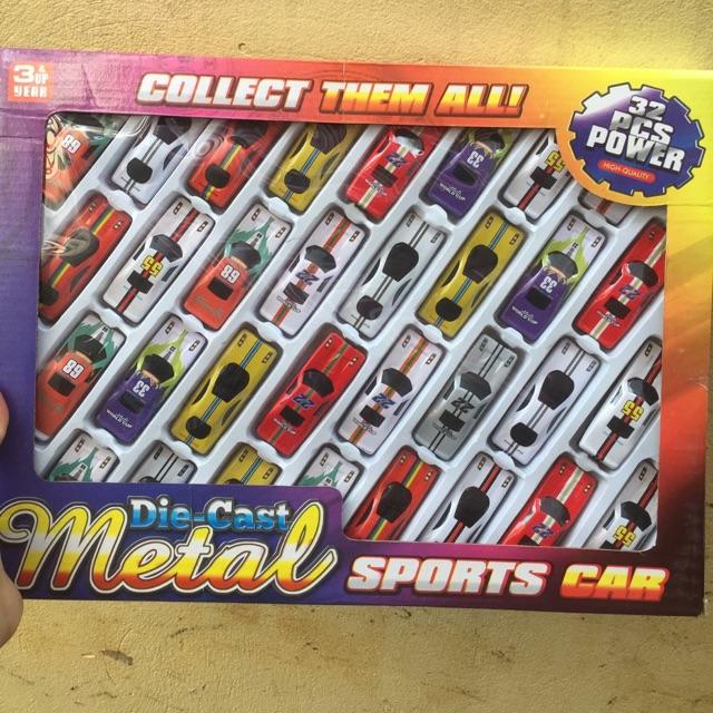 BỘ MÔ HÌNH 32 Ô TÔ BẰNG SẮT SIÊU BỀN
