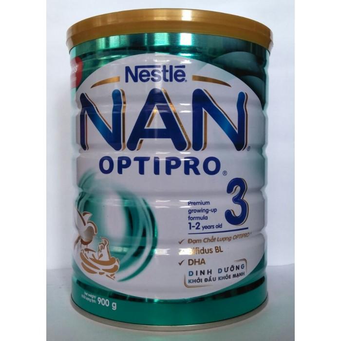 Sữa bột Nestle Nan Grow 3 900g