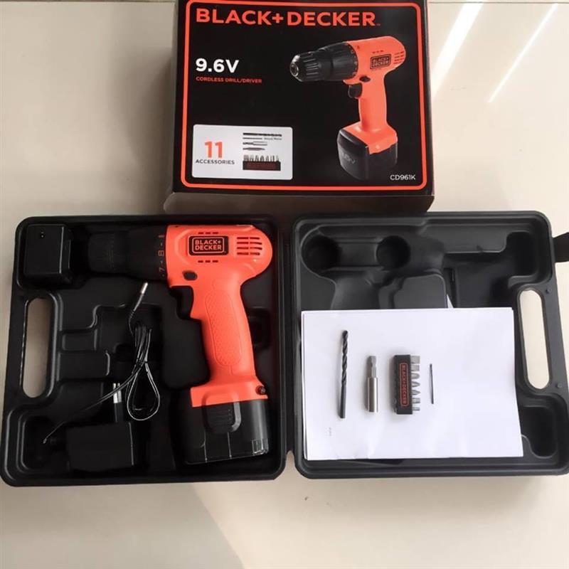 [HCM]Máy khoan dùng pin Black&Decker CD961K 9.6V