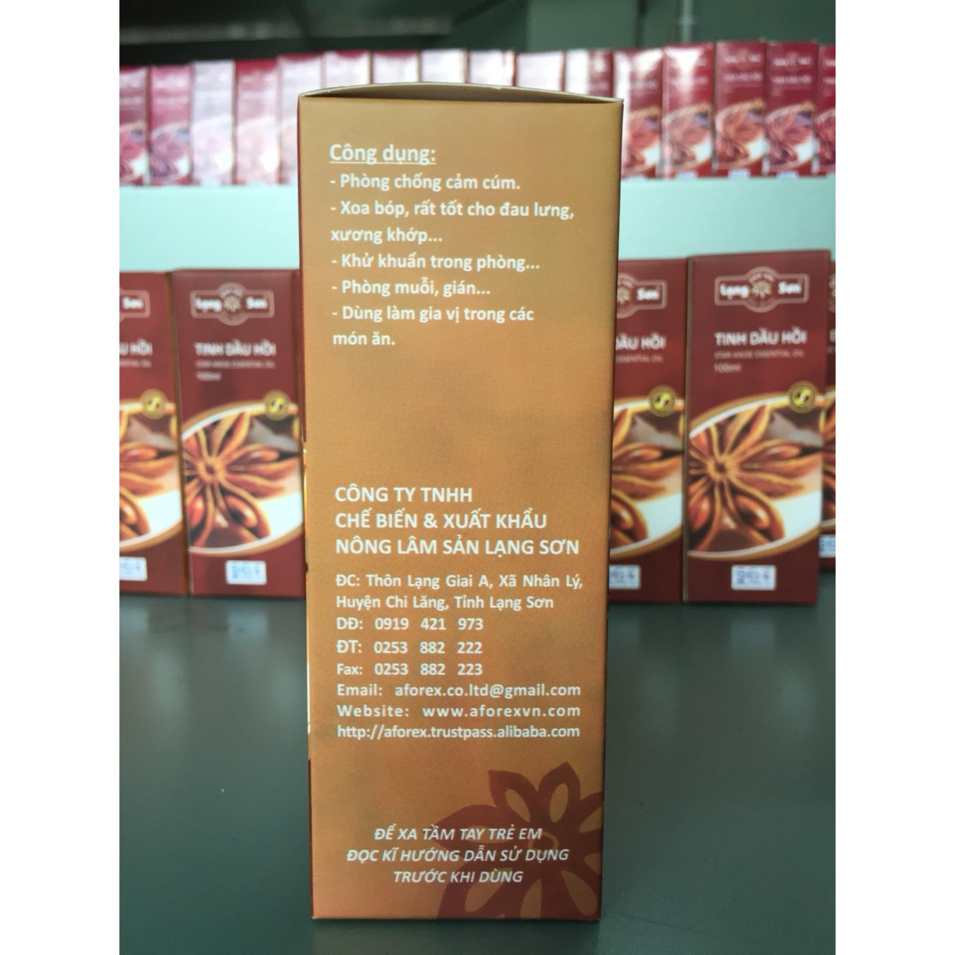 Combo 03 lọ tinh dầu hồi Lạng Sơn 50ml