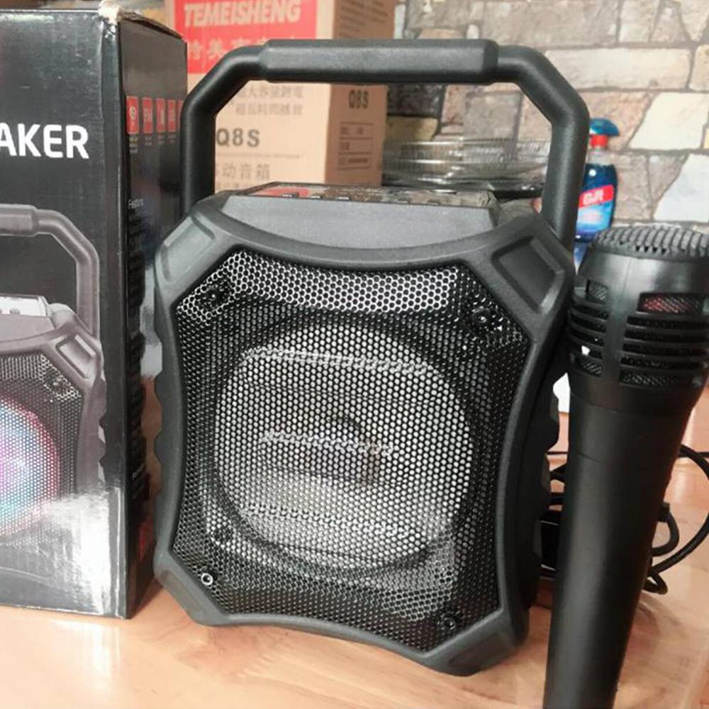 [BH 6 Tháng]LOA BLUETOOTH KARAOKE XÁCH TAY KTS 996 TẶNG KÈM MICRO