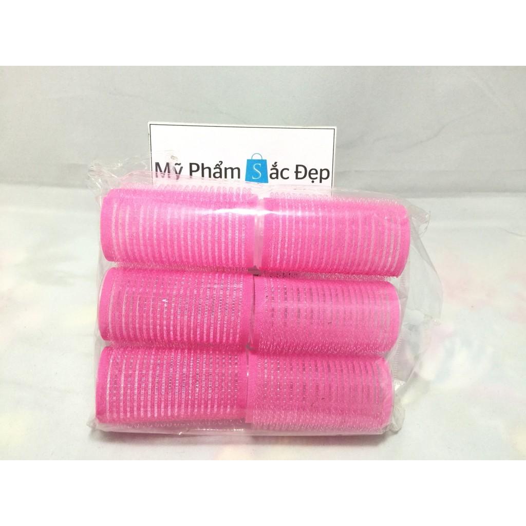 [HCM]Lô Cuốn Tóc Tạo Kiểu Tự Dính 6 Cái vừa 3.5cm