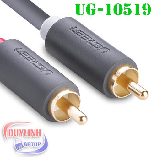 Cáp loa AV 2 hoa sen (RCA) dài 3M Ugreen 10519