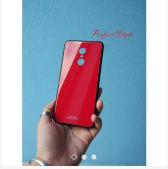Ốp lưng mặt kính cường lực Xiaomi redmi 5 plus
