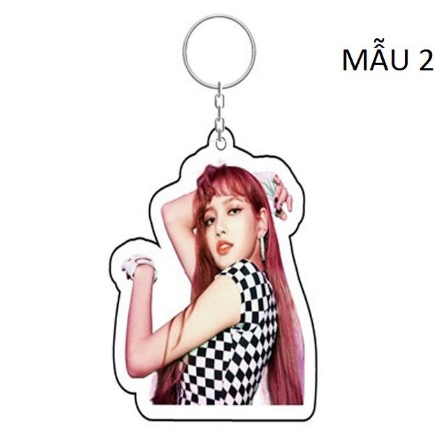 Móc chìa khóa hình các thành viên black pink