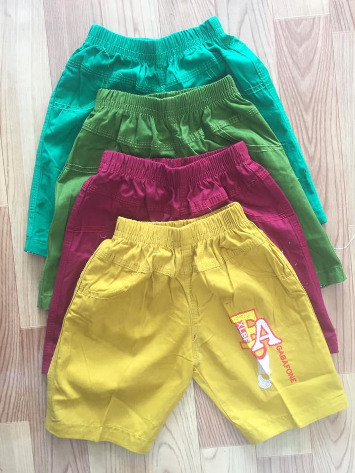 Quần lửng kaki bé trai
