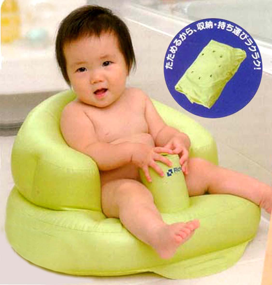 Ghế hơi tập ngồi bơm tay cho bé