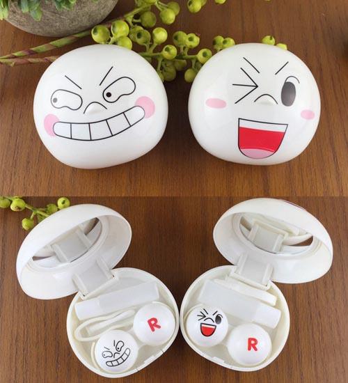 Khay gương đựng lens thỏ Cony độc đáo