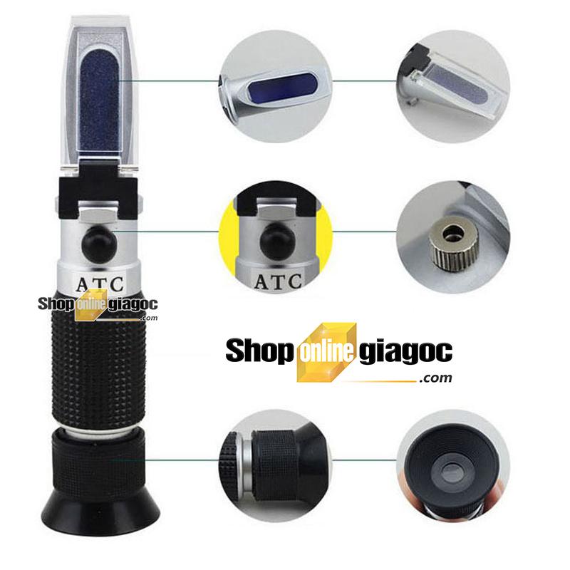 Khúc Xạ Kế Đo Độ Ngọt Brix Trong Dung Dịch ATC111 0-10%
