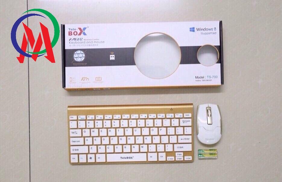 [HCM]Combo phím và chuột telebox ts700