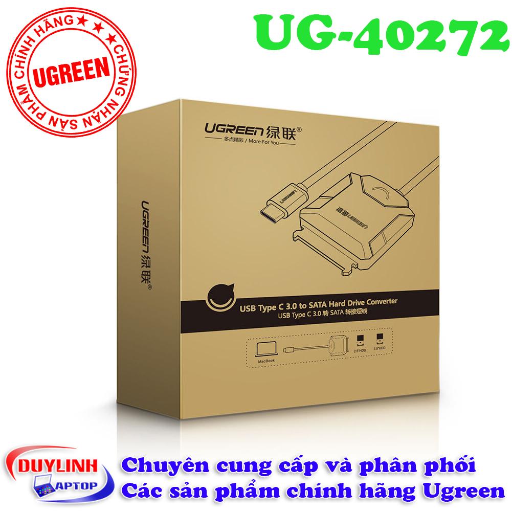 Cáp USB Type C To Sata dài 1m Ugreen 40272