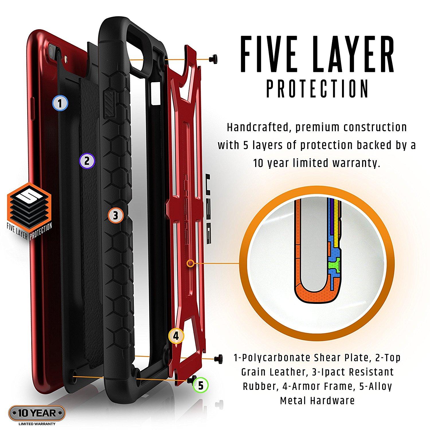 Ốp lưng iPhone 8 Plus/ 7 Plus/ 6 Plus UAG Monarch