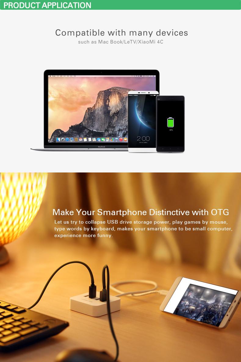 Cáp USB Type C to USB  Ugreen  Dây OTG  Adapter USB C