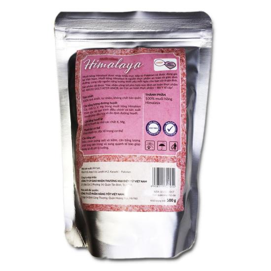 Muối hồng himalaya túi 500 gram loại mịn - ảnh sản phẩm 3
