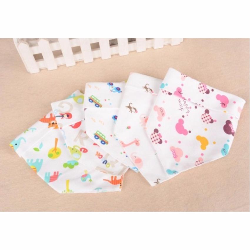 Set 10 yếm tam giác đáng yêu cho bé