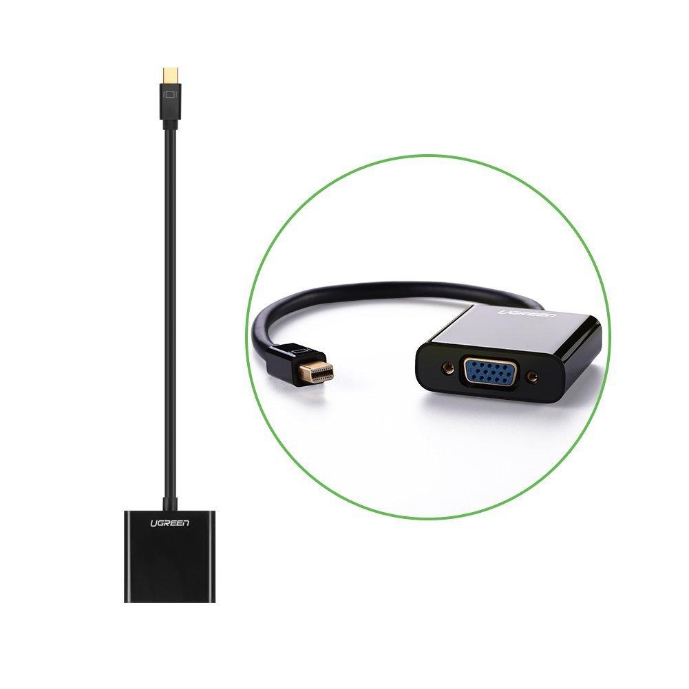 Cáp Thunderbolt ra VGA  Dây Mini Displayport sang VGA Ugreen