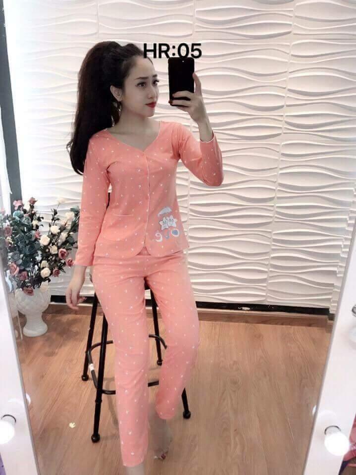 Đồ bộ tay dài cho mẹ sau sinh