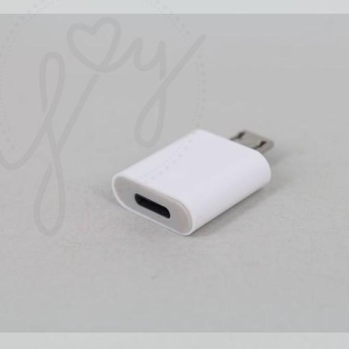 Đầu chuyển sạc cổng Lightning (iPhone 5 trở lên hoặc iPad) sang cổng Micro Usb hàng chuẩn B153