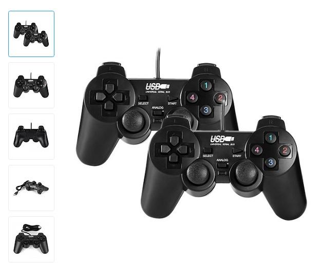 [HCM] (Tay game đôi) Tay Cầm Chơi Game Đôi Controller Cho PC, laptop dành cho 2 người chơi