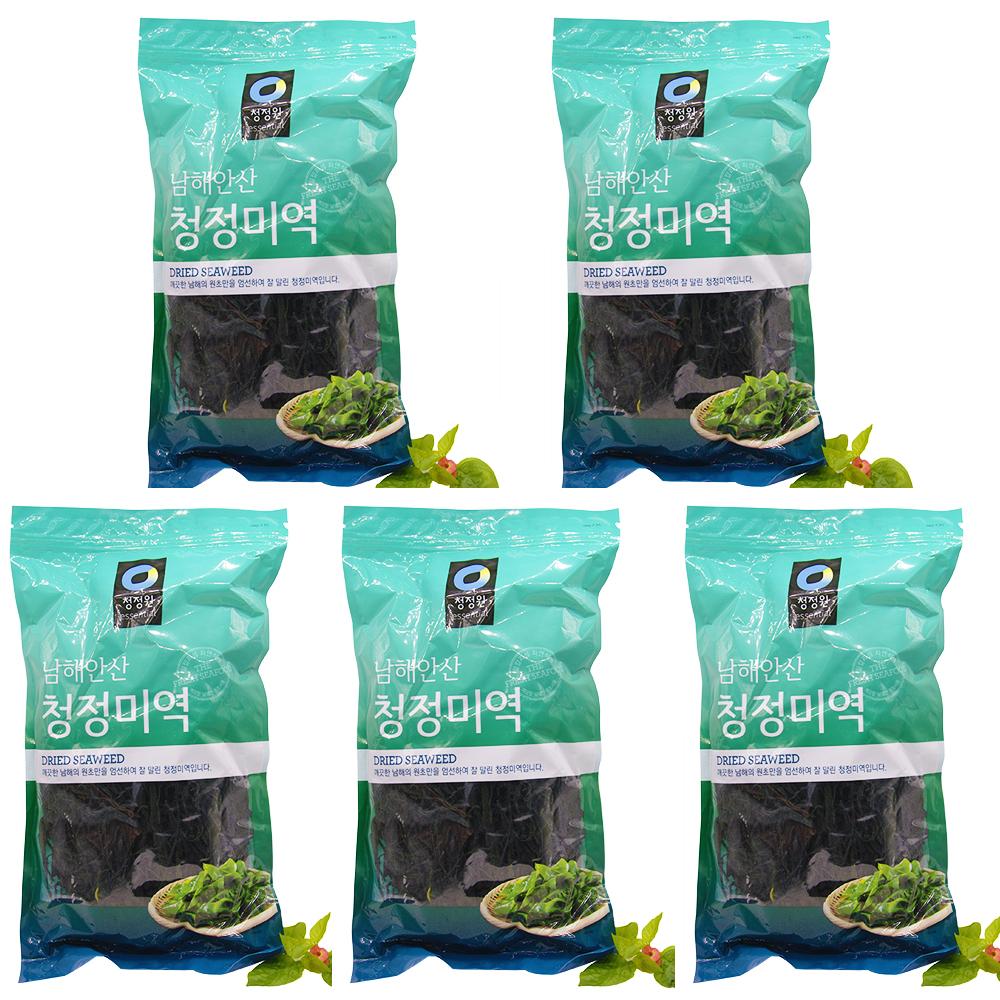 Sỉ 5 Gói Rong Biển Khô Nấu Canh Daesang 100G /Gói 대상) 청정미역