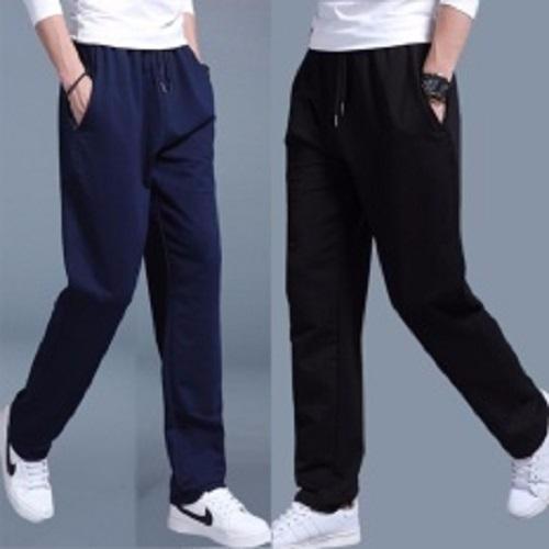COMBO 2 Quần Jogger da cá nam hàn quốc cao cấp (xanh den/đen )